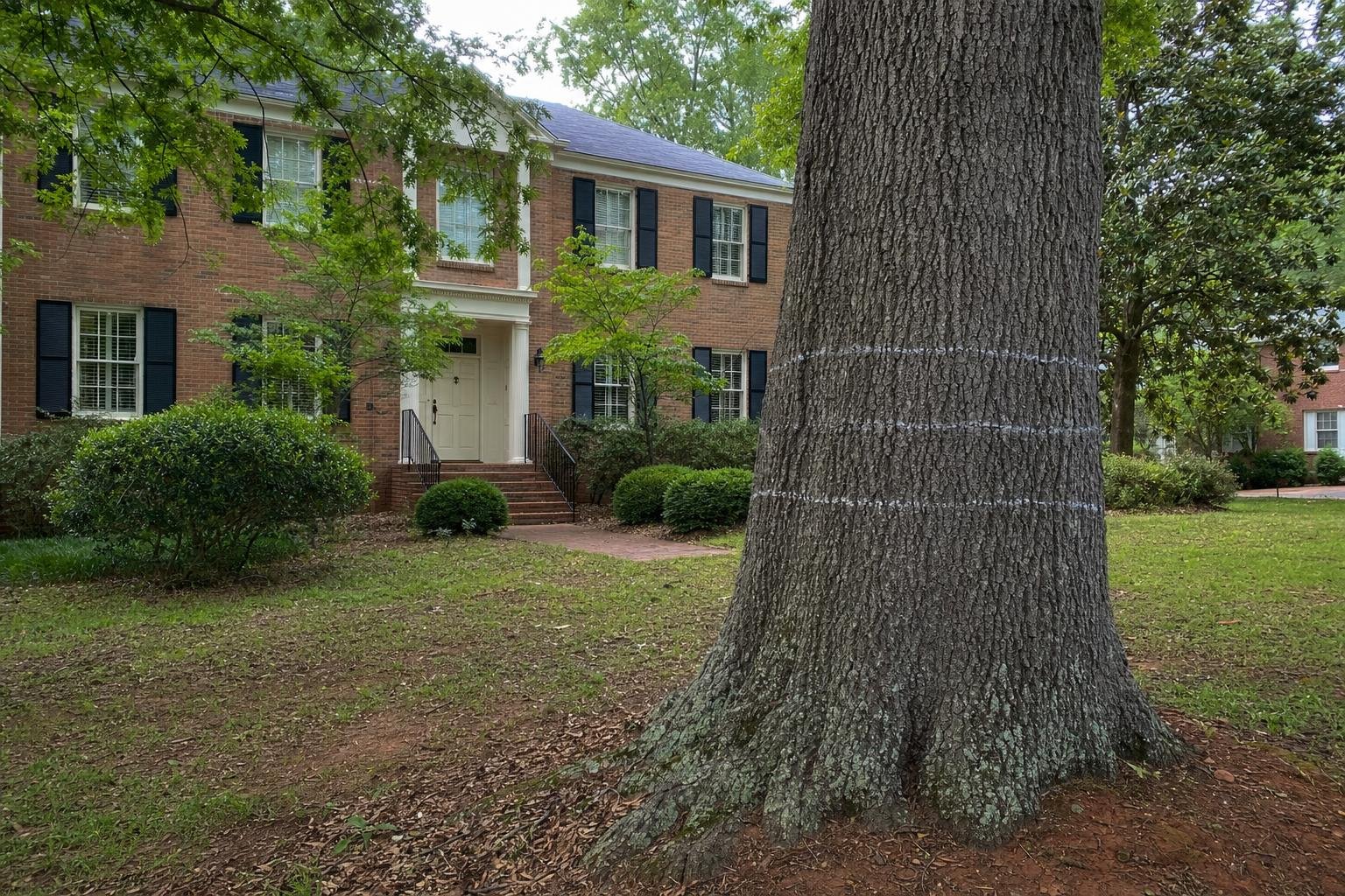 Illustrative image of tree health inspection work